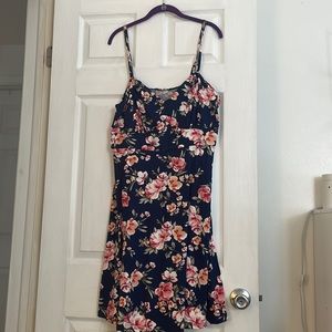 NWOT white birch floral dress